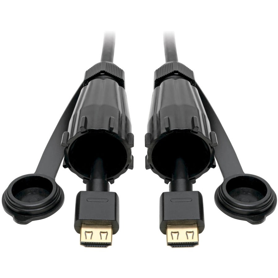 Tripp Lite HDMI Cable High-Speed 2 IP68 Connectors Industrial Ethernet 12ft - 12 ft HDMI A/V Cable for Monitor, Home Theater System, Audio/Video Device, HDTV, Blu-ray Player - First End: 1 x HDMI Male...  - P569-012-IND2