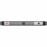 APC by Schneider Electric Smart-UPS 500VA Rack-mountable UPS - 1U Rack-mountable - AVR - 3 Hour Recharge - 2.70 Minute Stand-by - 120 V AC Input - 120 V AC Output - 4 x NEMA 5-15R - SCL500RM1UNC