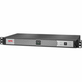APC by Schneider Electric Smart-UPS 500VA Rack-mountable UPS - 1U Rack-mountable - AVR - 3 Hour Recharge - 2.70 Minute Stand-by - 120 V AC Input - 120 V AC Output - 4 x NEMA 5-15R - SCL500RM1UNC