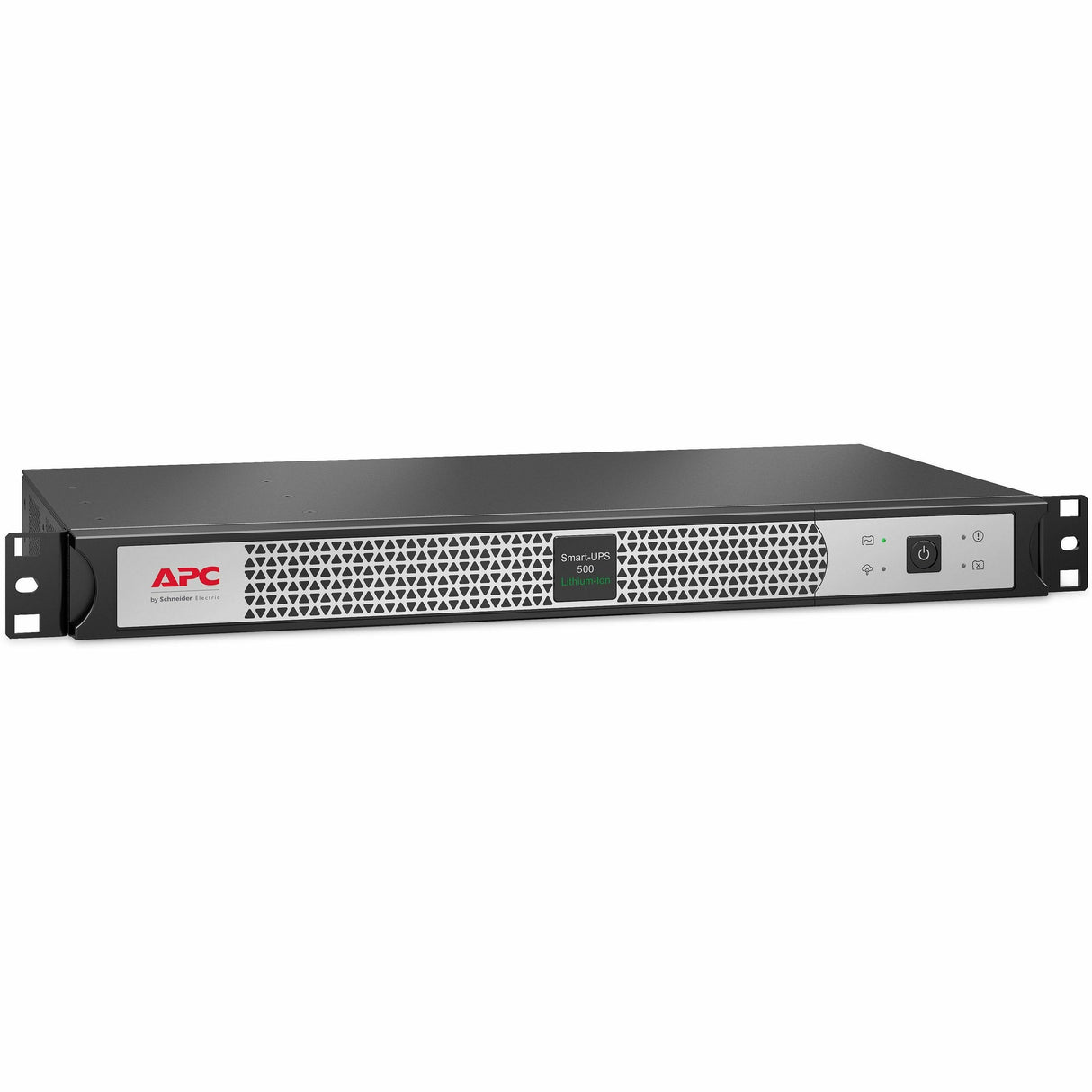 APC by Schneider Electric Smart-UPS 500VA Rack-mountable UPS - 1U Rack-mountable - AVR - 3 Hour Recharge - 2.70 Minute Stand-by - 120 V AC Input - 120 V AC Output - 4 x NEMA 5-15R - SCL500RM1UNC