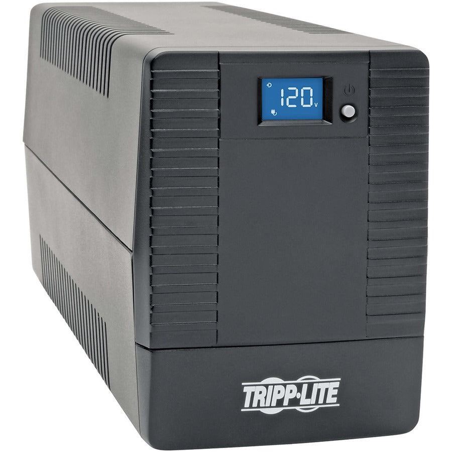 Tripp Lite 700VA 350W UPS Tower Battery Back Up Desktop AVR LCD USB 50/60Hz - Tower - AVR - 8 Hour Recharge - 3 Minute Stand-by - 120 V AC Input - 110 V AC, 115 V AC, 120 V AC Output - 6 x NEMA 5-15R - OMNI700LCDT