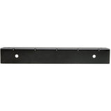 Tripp Lite Wall Support Kit for 12 in. Cable Runway, Straight and 90-Degree - Hardware Included - Black - SRLWALLSPPT12