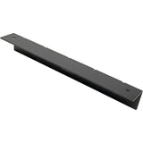 Tripp Lite Wall Support Kit for 12 in. Cable Runway, Straight and 90-Degree - Hardware Included - Black - SRLWALLSPPT12