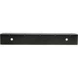 Tripp Lite Wall Support Kit for 12 in. Cable Runway, Straight and 90-Degree - Hardware Included - Black - SRLWALLSPPT12