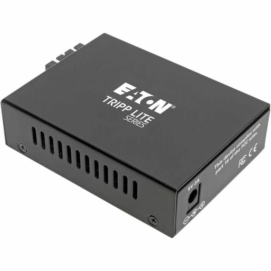 Tripp Lite Gigabit Singlemode Fiber to Ethernet Media Converter, SC, 1310 nm, 20 km (12.4 mi.) - 1 x Network (RJ-45) - 1 x SC Ports - DuplexSC Port - Single-mode - Gigabit Ethernet - 1000Base-T, 1000B...  - N785-INT-SC-SM