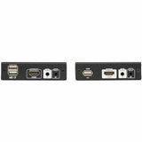 Tripp Lite HDMI HDBaseT KVM Console Extender Over Cat6 2 USB IR 4K @ 30Hz - 1 Computer(s) - 1 Local User(s) - 230 ft Range - 4K - 3840 x 2160 Maximum Video Resolution - 2 x Network (RJ-45) - 3 x USB -...  - B013-HU-4K