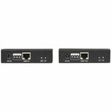 Tripp Lite HDMI HDBaseT KVM Console Extender Over Cat6 2 USB IR 4K @ 30Hz - 1 Computer(s) - 1 Local User(s) - 230 ft Range - 4K - 3840 x 2160 Maximum Video Resolution - 2 x Network (RJ-45) - 3 x USB -...  - B013-HU-4K