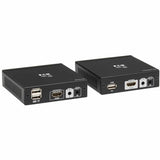 Tripp Lite HDMI HDBaseT KVM Console Extender Over Cat6 2 USB IR 4K @ 30Hz - 1 Computer(s) - 1 Local User(s) - 230 ft Range - 4K - 3840 x 2160 Maximum Video Resolution - 2 x Network (RJ-45) - 3 x USB -...  - B013-HU-4K