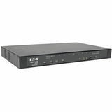 Tripp Lite Cat5 KVM Switch Over IP 8-Port w/ Virtual Media 2 Users 1URM TAA - 8 Computer(s) - 1 Local User(s) - 1 Remote User(s) - 11 x Network (RJ-45) - 2 x PS/2 Port - 6 x USB1 x VGA - Rack-mountabl...  - B064-008-01-IPG