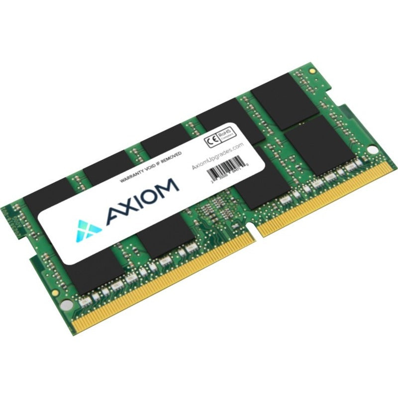 Axiom 32GB DDR4 SDRAM Memory Module - For Mobile Workstation - 32 GB - DDR4-2666/PC4-21300 DDR4 SDRAM - 2666 MHz - CL19 - 1.20 V - ECC - 260-pin - SoDIMM - Lifetime Warranty - AA075847-AX