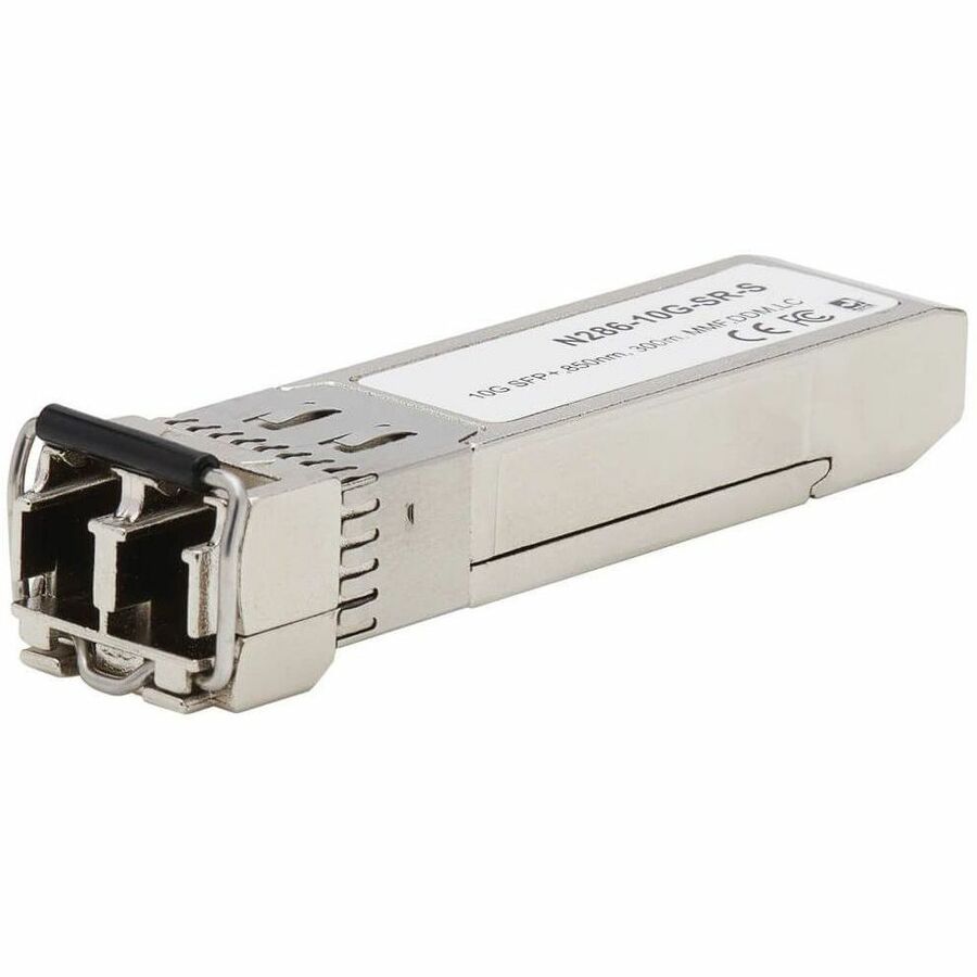 Tripp Lite Cisco-Compatible SFP-10G-SR-S SFP+ Transceiver - 10GBase-SR, DDM, Multimode LC, 850 nm, 300M (984.25 ft.) - For Optical Network, Data Networking - 1 LC Female Duplex 10GBase-SR Network - Op...  - N286-10G-SR-S