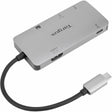 Targus USB-C Multi-Port Single Video Adapter and Card Reader with 100W PD Pass-Thru - 1 x USB 3.2 (Gen 1) Type C - Male - 2 x USB 3.2 (Gen 1) Type A - Female, 1 x HDMI Digital Audio/Video - Female, 1 ...  - ACA953USZ TARGUS