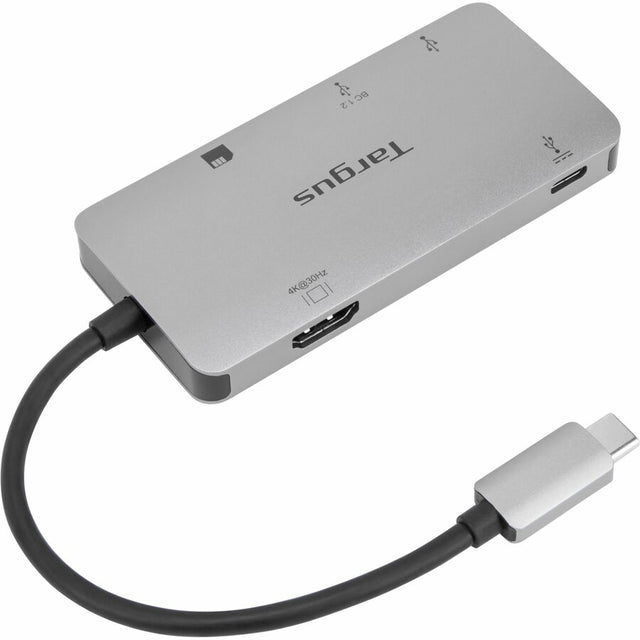 Targus USB-C Multi-Port Single Video Adapter and Card Reader with 100W PD Pass-Thru - 1 x USB 3.2 (Gen 1) Type C - Male - 2 x USB 3.2 (Gen 1) Type A - Female, 1 x HDMI Digital Audio/Video - Female, 1 ...  - ACA953USZ TARGUS
