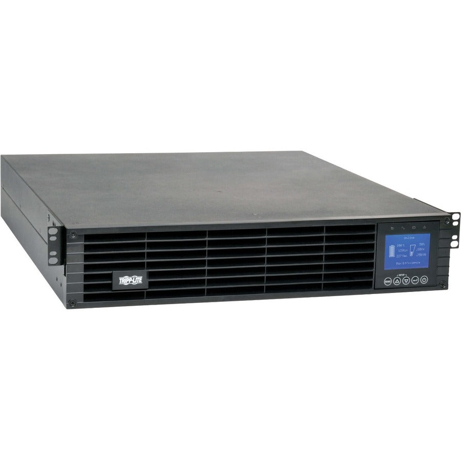 Tripp Lite UPS Smart Online 1000VA 900W 208/230V LCD USB DB9 WEBCARDLX 2URM - 2U Rack-mountable - 4.10 Hour Recharge - 4.70 Minute Stand-by - 230 V AC Input - 200 V AC, 208 V AC, 220 V AC, 230 V AC, 2...  - SUINT1000LCD2UN