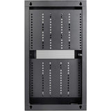 Tripp Lite Wallmount Rack Enclosure 3U Vertical Low-Profile Switch-Depth - Black Powder Coat - 3U Rack Height - Steel - SRWF6UMOD