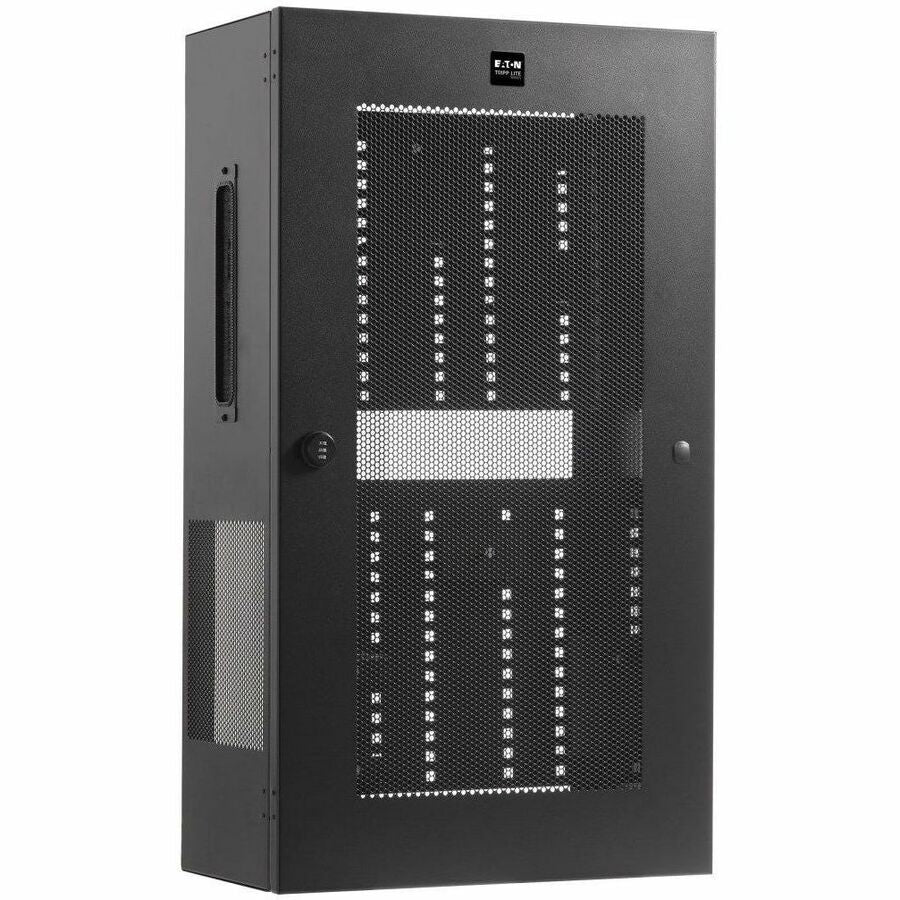 Tripp Lite Wallmount Rack Enclosure 5U Vertical Low-Profile Switch-Depth - Black Powder Coat - 5U Rack Height - Steel - SRWF10UMOD