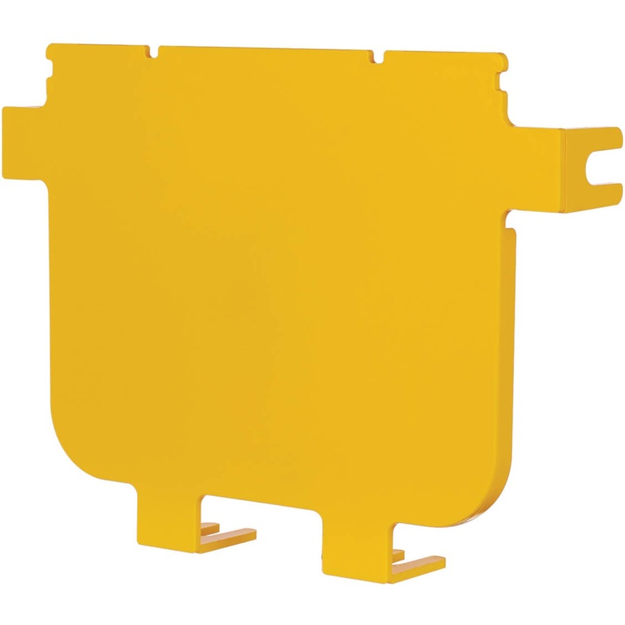 Tripp Lite Toolless Raceway End Cap for Fiber Routing System 120mm 5in - End Cap - Yellow - Polyvinyl Chloride (PVC) - SRFC5CAP