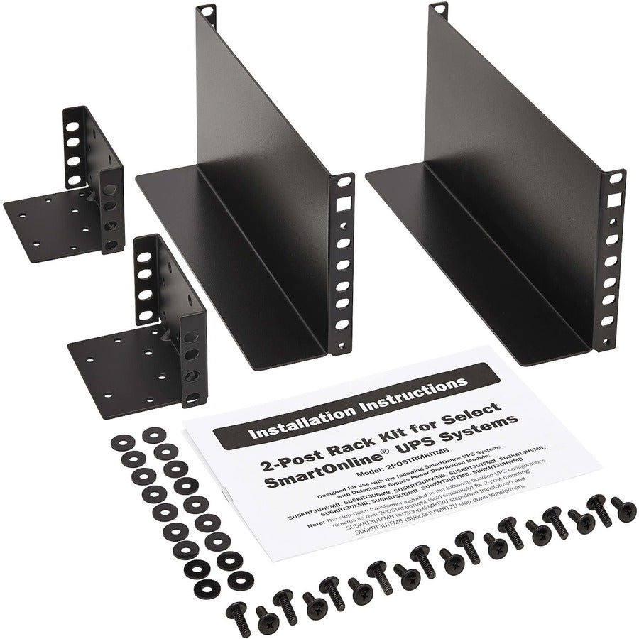 Tripp Lite 2-Post Rackmount Installation Kit for Tripp Lite Unity Power UPS - 2POSTRMKITMB