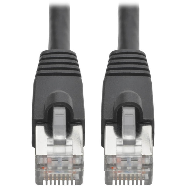 Tripp Lite Cat6a Ethernet Cable 10G STP Snagless Shielded PoE M/M Black 4ft - 4 ft Category 6a Network Cable for Network Device, Switch, Hub, Patch Panel, Router, Modem, VoIP Device, Surveillance Came...  - N262-004-BK EATON