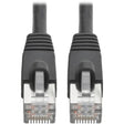 Tripp Lite Cat6a Ethernet Cable 10G STP Snagless Shielded PoE M/M Black 8ft - 8 ft Category 6a Network Cable for Network Device, Switch, Hub, Patch Panel, Router, Modem, VoIP Device, Surveillance Came...  - N262-008-BK EATON