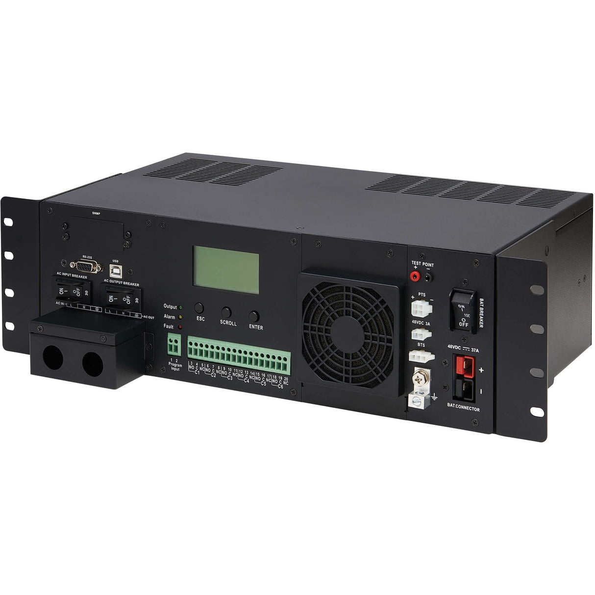 Tripp Lite UPS Smart 1500VA 1200W Extreme Temperature AVR 48VDC LCD USB 3U - 3U Rack-mountable - AVR - 120 V AC Input - 120 V AC Output - Hardwired - SMART1548ET EATON
