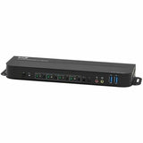 Tripp Lite HDMI USB KVM Switch 4-Port 4K 60Hz HDR HDCP 2.2 IR USB Sharing - 4 Computer(s) - 1 Local User(s) - 4096 x 2160 - 8 x USB - 5 x HDMI - B005-HUA4