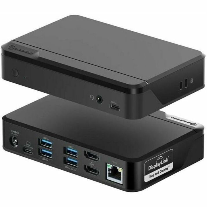 ALOGIC Universal Twin HD Docking Station with USB-C & USB-A Compatibility - Dual Display 1080p@60Hz - for Notebook - USB Type C - 4 x USB 3.0 - Network (RJ-45) - HDMI - Wired - eCommerce Business Prime