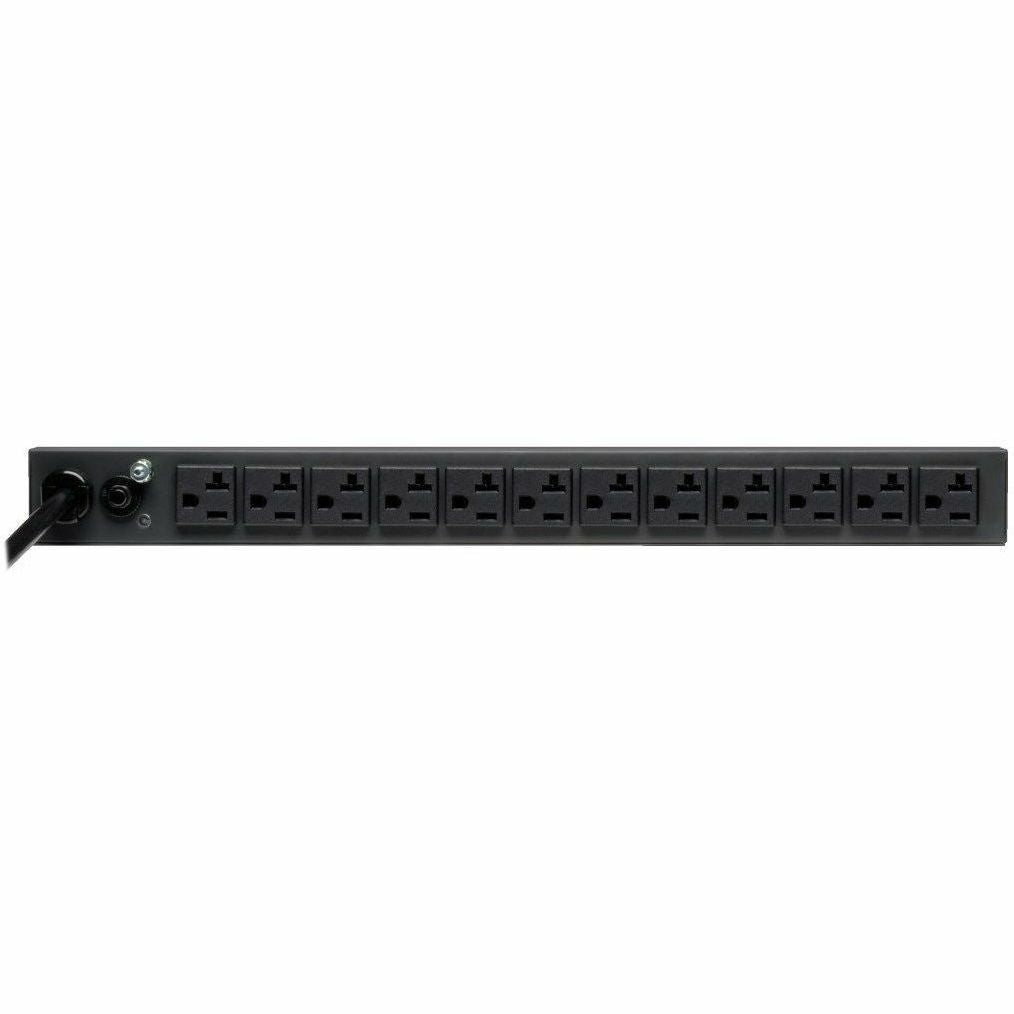 Tripp Lite PDU Basic 13 NEMA 5-15/20R Outlets L5-20P Input 6ft Cord 1URM - Basic - NEMA L5-20P - 13 x NEMA 5-15/20R - 120 V AC - 1U - Horizontal/Vertical - Rack-mountable, Wall-mountable - PDU1220T6