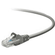 Belkin Cat. 5E UTP Patch Cable - RJ-45 Male - RJ-45 Male - 9ft - Gray - A3L791-09 - eCommerce Business Prime