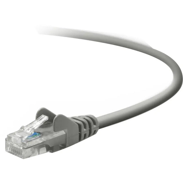Belkin Cat. 5E UTP Patch Cable - RJ-45 Male - RJ-45 Male - 9ft - Gray - A3L791-09 - eCommerce Business Prime