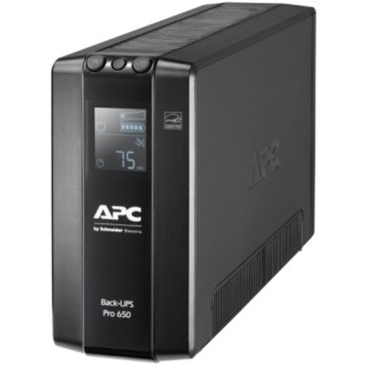 APC by Schneider Electric Back-UPS Pro BR650MI 650VA Tower UPS - Tower - AVR - 12 Hour Recharge - 230 V AC Output - BR650MI - eCommerce Business Prime