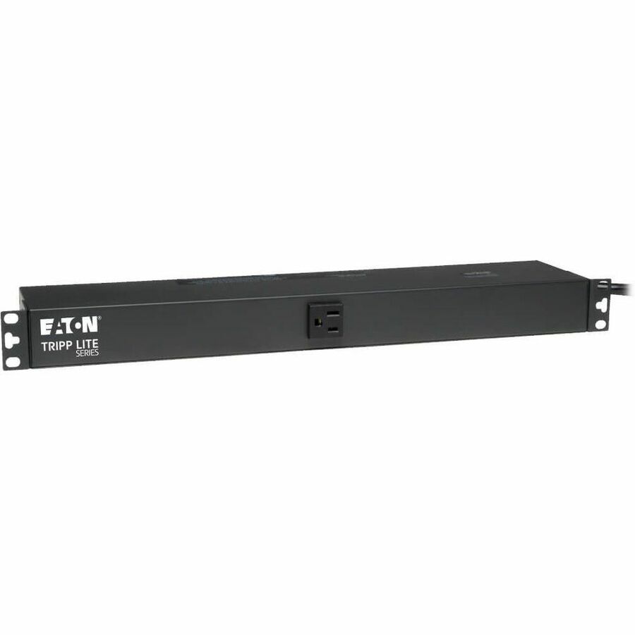 Tripp Lite PDU Basic 13 NEMA 5-15R Outlets 5-15P Input 1.8kW 6ft Cord 1URM - Basic - NEMA 5-15P - 13 x NEMA 5-15R - 120 V AC - 1U - Horizontal - Rack-mountable - PDU121506
