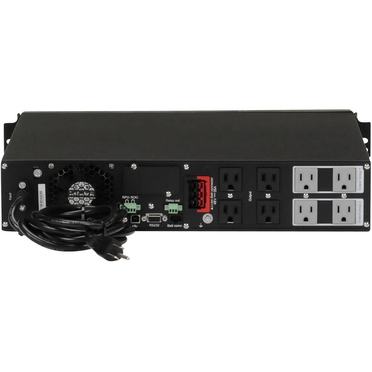 Eaton 9PX Lithium-Ion UPS 1500VA 1350W 120V 9PX On-Line Double-Conversion UPS - 8 NEMA 5-15R Outlets, Network Card Included, USB, RS-232, 2U Rack/Tower - 2U Rack/Tower - 120 V AC Input - 8 x NEMA 5-15...  - 9PX1500RTN-L
