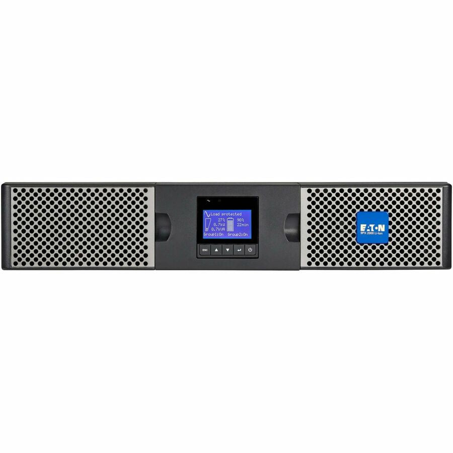 Eaton 9PX Lithium-Ion UPS 2000VA 1800W 120V 9PX On-Line Double-Conversion UPS - 7 Outlets, Network Card Included, USB, RS-232, 2U Rack/Tower - 2U Rack/Tower - 120 V AC Input - 6 x NEMA 5-20R, 1 x NEMA...  - 9PX2000RTN-L
