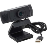 Tripp Lite USB Webcam with Microphone Web Camera for Laptops and Desktop PCs 1080p - 1920 x 1080 Video - Microphone - Computer, Notebook - AWC-001