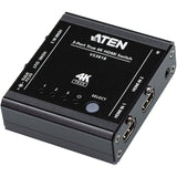 ATEN 3-Port True 4K HDMI Switch - 4096 x 2160 - 4K - 3 x 1 - Display - 1 x HDMI Out - VS381B