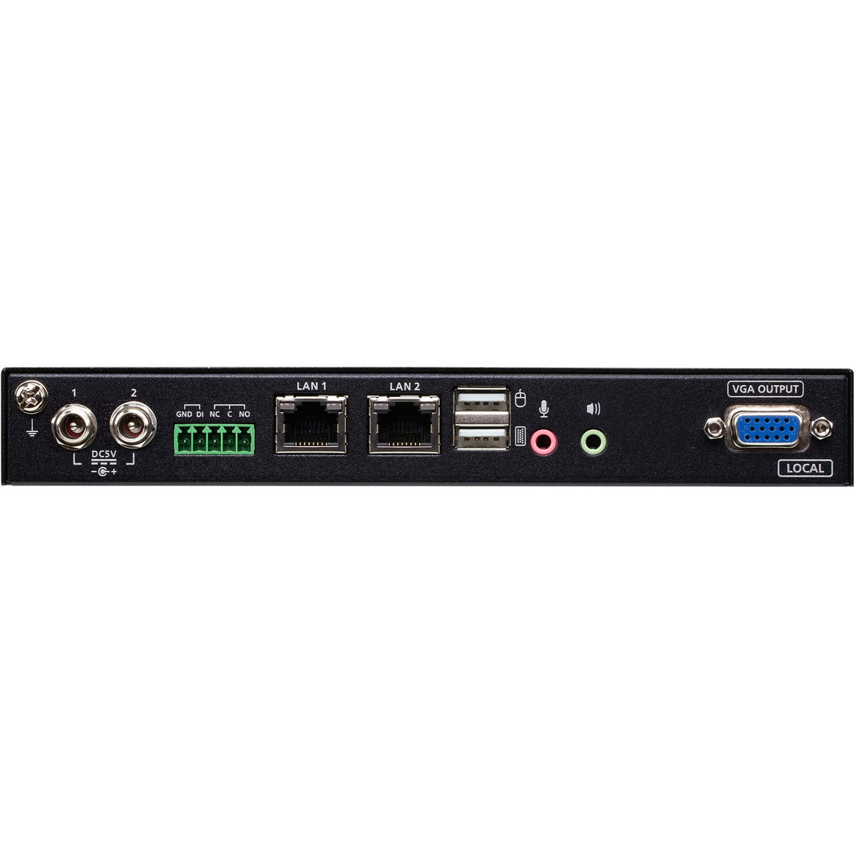 ATEN 1-Local/Remote Share Access Single Port VGA KVM over IP Switch - 1 Computer(s) - 1 Local User(s) - 1 Remote User(s) - 1920 x 1200 - 2 x Network (RJ-45) - 3 x USB2 x VGA - Desktop - CN9000 - eCommerce Business Prime