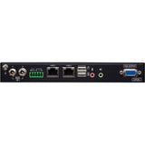 ATEN 1-Local/Remote Share Access Single Port VGA KVM over IP Switch - 1 Computer(s) - 1 Local User(s) - 1 Remote User(s) - 1920 x 1200 - 2 x Network (RJ-45) - 3 x USB2 x VGA - Desktop - CN9000 - eCommerce Business Prime