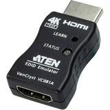 VanCryst True 4K HDMI EDID Emulator Adapter - Functions: Video Emulation - HDMI - 3840 x 2160 - External - VC081A