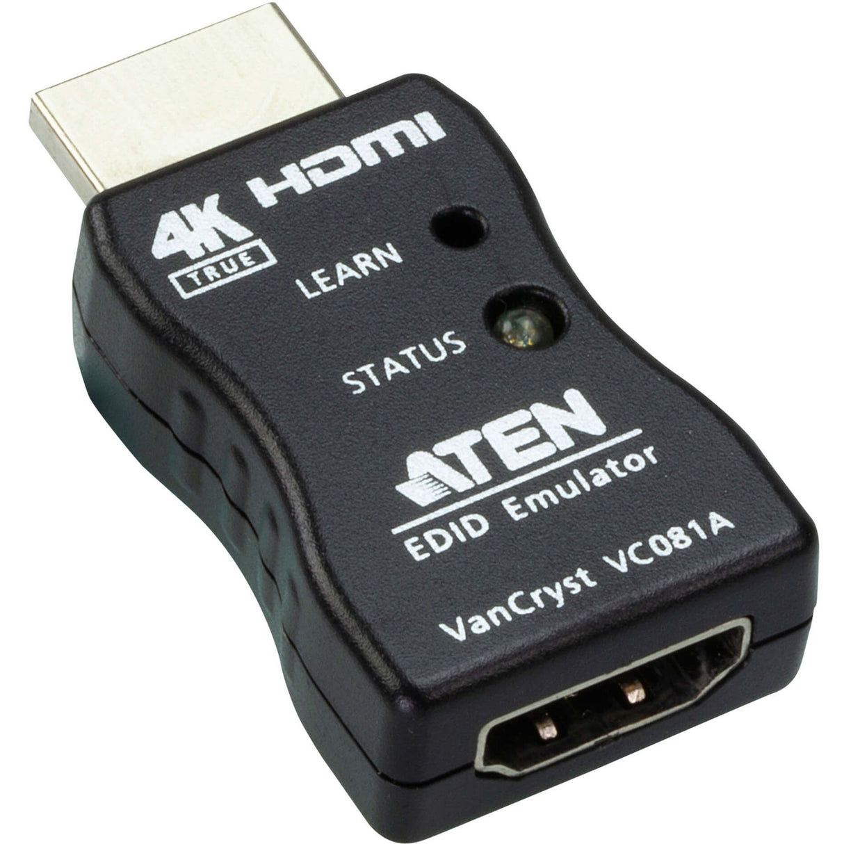 VanCryst True 4K HDMI EDID Emulator Adapter - Functions: Video Emulation - HDMI - 3840 x 2160 - External - VC081A