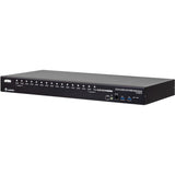 ATEN CS18216 16-Port USB 3.0 4K HDMI KVM Switch with Rack Mounting Kit - 16 Computer(s) - 1 Local User(s) - 4096 x 2160 - 20 x USB - 17 x HDMI - Desktop, Rack-mountable - CS18216 - eCommerce Business Prime