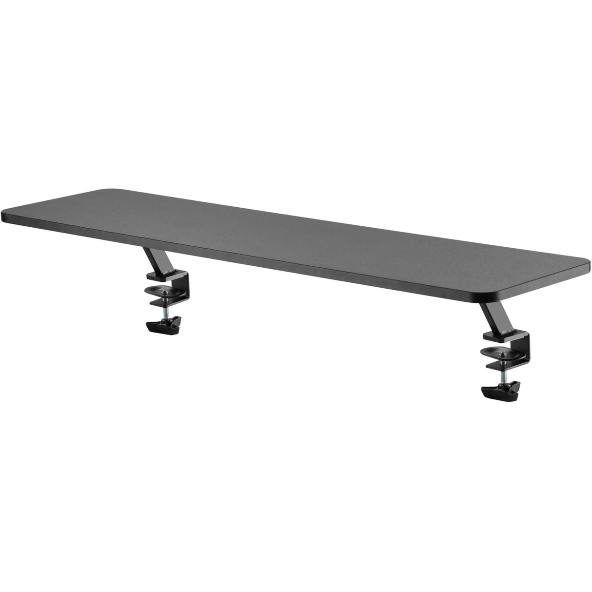 Tripp Lite Safe-IT WWSSCOS26AM Clamp Mount for Monitor, HDTV, Notebook, Mobile Printer, Workstation - Black - 44.09 lb Load Capacity - WWSSCOS40AM