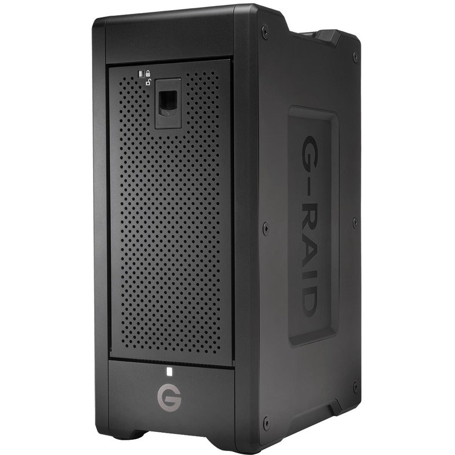 SanDisk Professional G-RAID SHUTTLE 8 144TB - 8 x HDD Supported - 144 TB Supported HDD Capacity - 144 TB Installed HDD Capacity - RAID Supported 0, 1, 5, 6, 10, 50, 60, JBOD - 8 x Total Bays - Desktop - SDPH48H-144T-NBAAB
