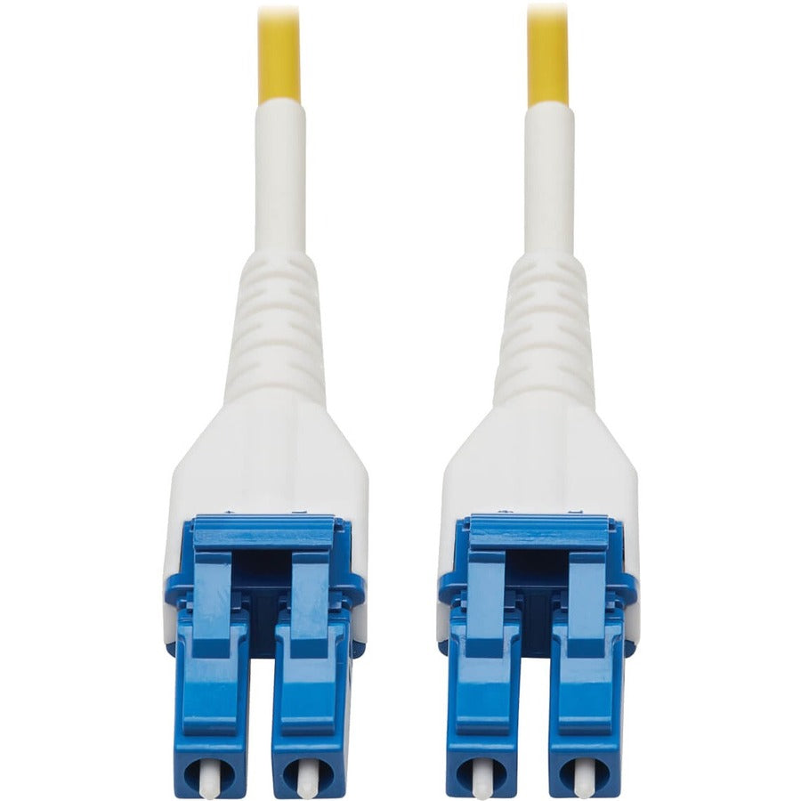 Tripp Lite Fiber Cable 100G SMF Duplex 9/125 OS2 LC/LC Armored Yellow 75M - 246.06 ft Fiber Optic Network Cable for Network Device, Switch, Patch Panel - First End: 2 x LC Male Network - Second End: 2...  - N370-75M-AR