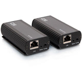 C2G 1-Port USB-C&reg; Extender Transmitter to Receiver Kit - 5Gbps - 1 x Network (RJ-45) - 1 x USB - 33 ft Extended Range - Black - C2G54278
