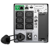 APC by Schneider Electric Smart-UPS 750VA LCD 230V with SmartConnect - Tower - 3 Hour Recharge - 230 V AC Output - 6 x IEC 60320 C13, 2 x IEC Jumper - SMT750IC