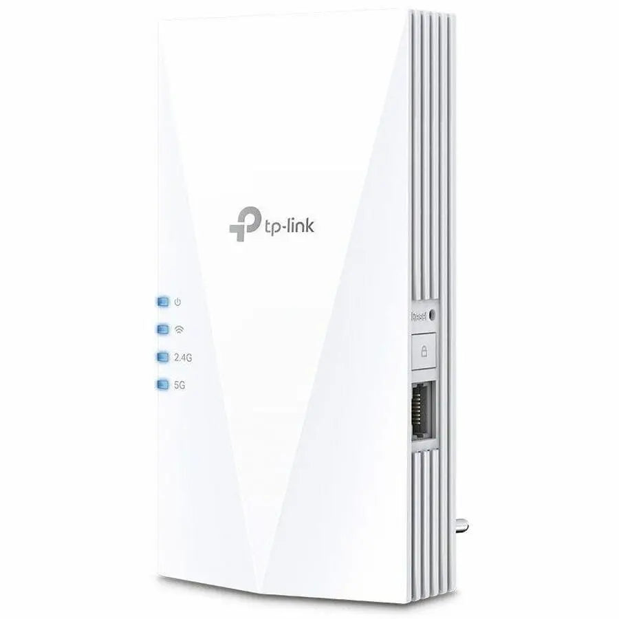 TP-LINK TP-Link RE500X - Dual Band 802.11ax 1.46 Gbit/s Wireless Range Extender - Internet Booster - WiFi 6 Range Extender Covers up to 1500 sq.ft and 25 Devices - AP Mode w/Gigabit Port - APP Setup - OneMesh...  - RE500X