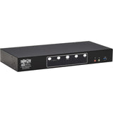 Tripp Lite DisplayPort KVM Switch Dual-Display 4-Port 4K60Hz USB 3.2 Gen 1 - 4 Computer(s) - 1 Local User(s) - 4096 x 2160 - 50 Hz, 60 Hz - 1 x Network (RJ-45) - 8 x USB - Desktop, Rack-mountable - 10...  - B006-DP2UA4