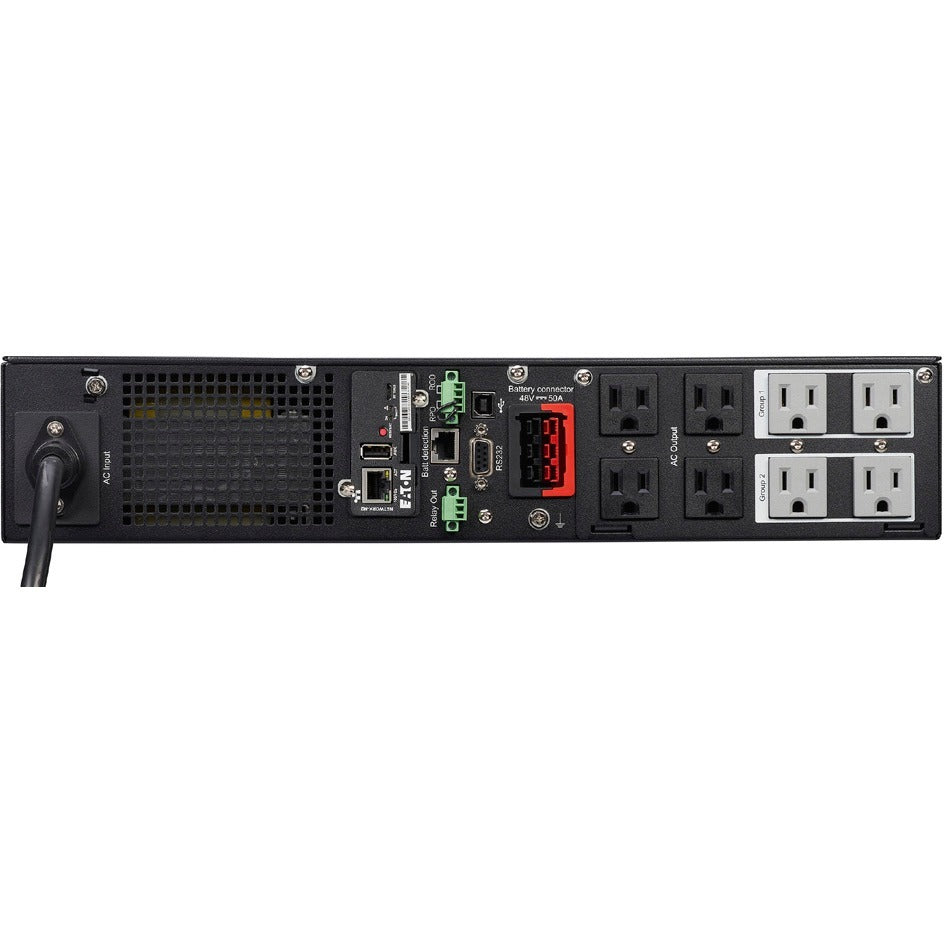 Eaton 5PX G2 UPS 1440VA 1440W 120V Line-Interactive -8 NEMA 5-15R Outlets, Network Card Option, USB, RS-232, 2U Rack/Tower - 5PX G2 1440VA Rack/Tower UPS - 5 Minute Stand - 5PX1500RTG2