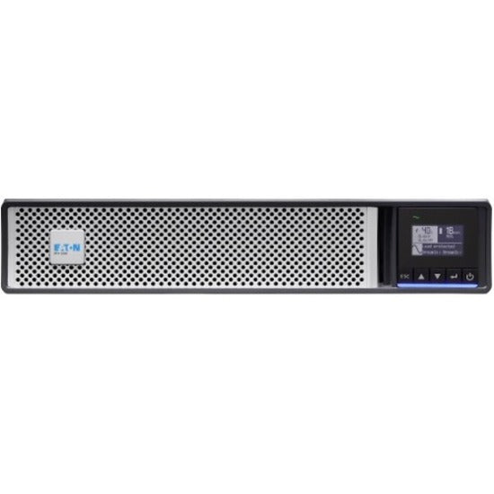 Eaton 5PX G2 UPS 3000VA 3000W 208V Network Card Optional 2U Rack/Tower UPS - 2U Rack-mountable - 6 Minute Stand-by - 120 V AC Input - 8 x IEC 60320 C13, 2 x IEC 60320 C19 - 5PX3000HRTG2